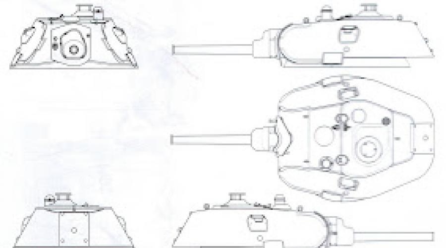 Танк т 34 прозрачный корпус и башня. Из истории создания литой и штампованной танковых башен