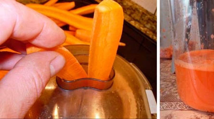 Почему хочется морковного сока. Морковный сок для детей