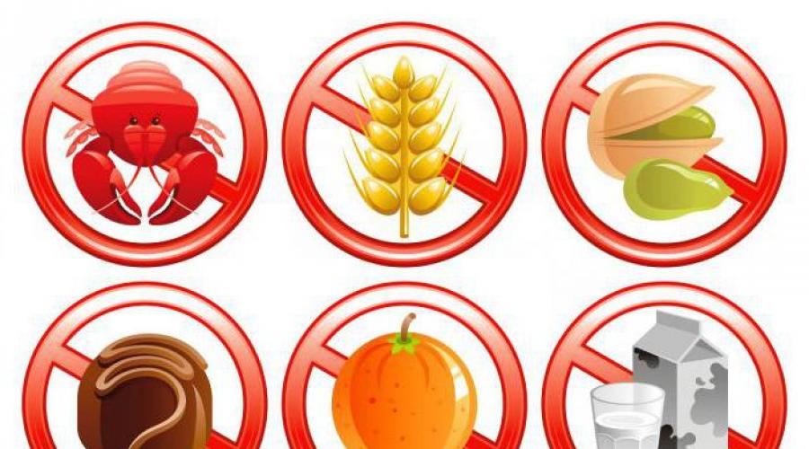 Продукты питания не вызывающие аллергию. Аллергия на продукты