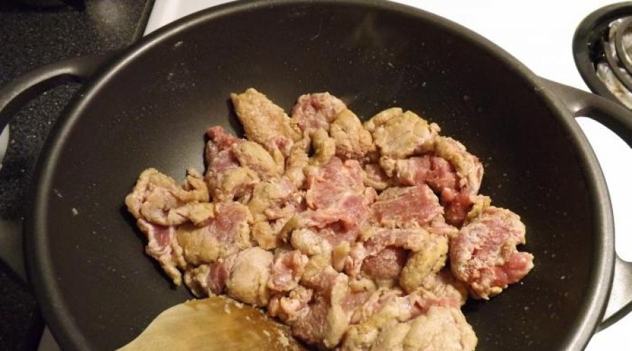 Время готовки свинины на сковороде мелкими кусочками. Как приготовить свинину на сковороде