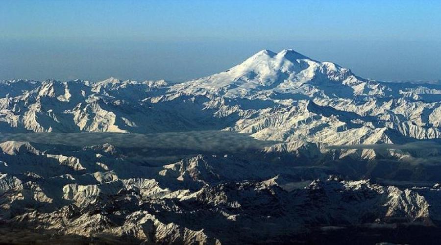 Высшая точка горы кавказ. Главный Кавказский хребет: описание, параметры, вершины
