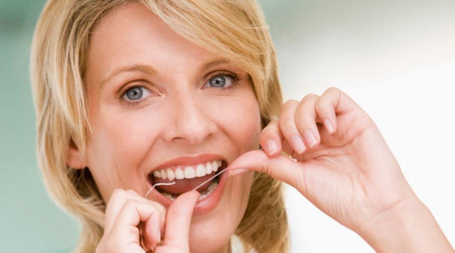 Как пользоваться зубной нитью правильно, насколько часто? Как правильно пользоваться флоссом (зубная нить) Как пользоваться зубной нитью. 