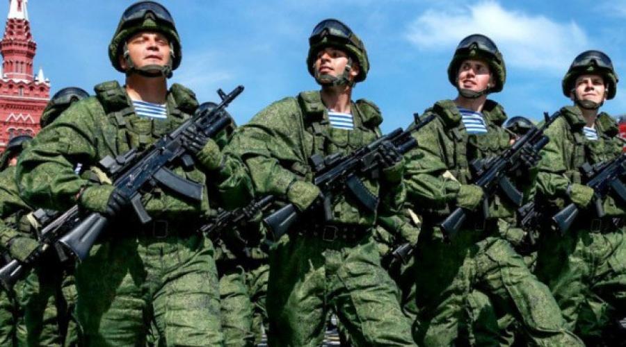 Список элитных войск россии. В каких войсках лучше служить