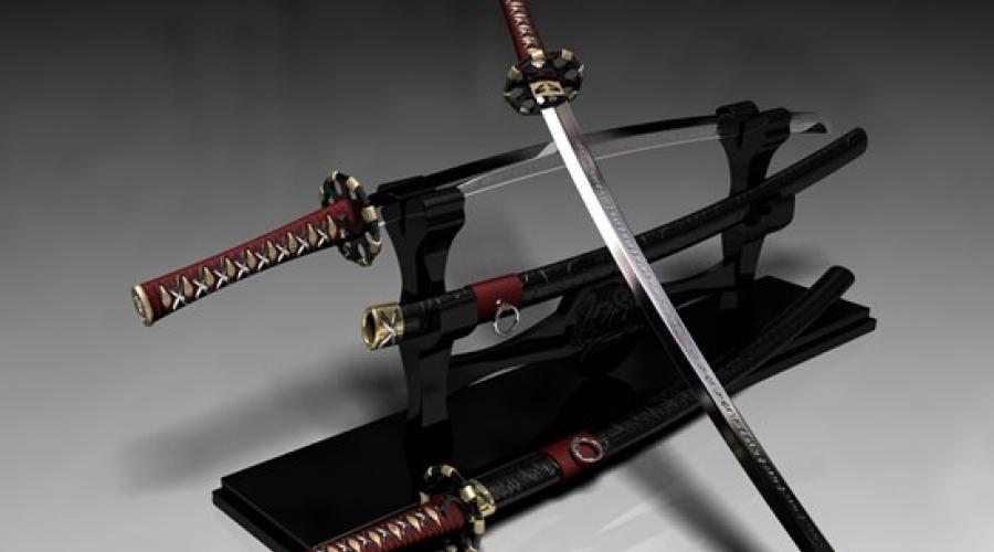 Японское деревянное оружие. Самурайские мечи