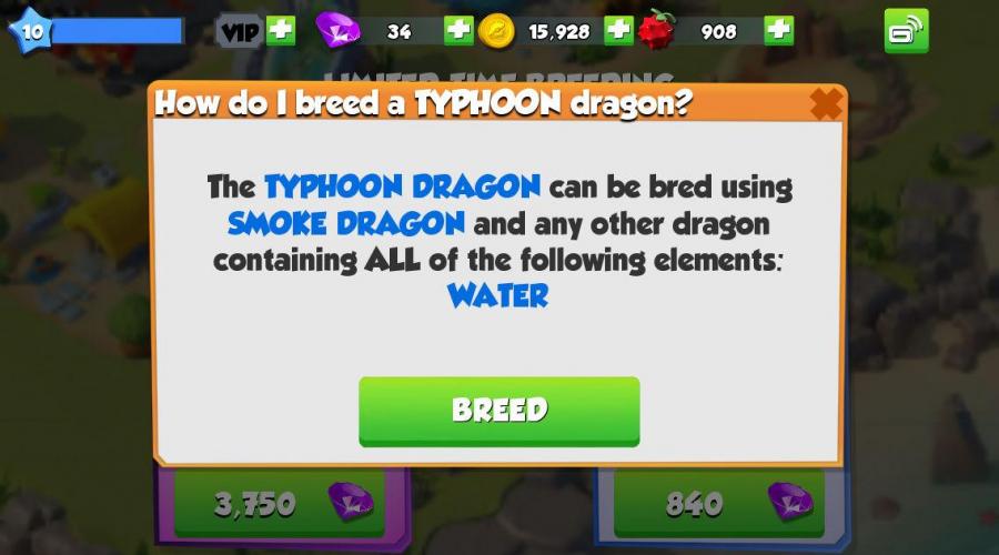 Рецепты драконов в игре дракономания. Как вывести дракона в игре легенды дракономании