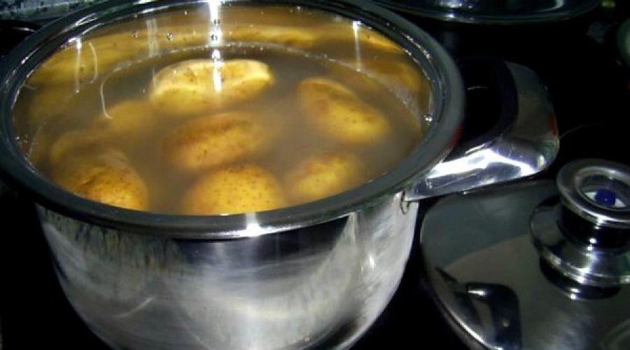 Как варить картофель для ингаляции. Как дышать над картошкой при простуде? Видео: ингаляции при кашле