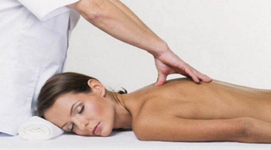 Как правильно делать массаж спины. Техника массажа спины